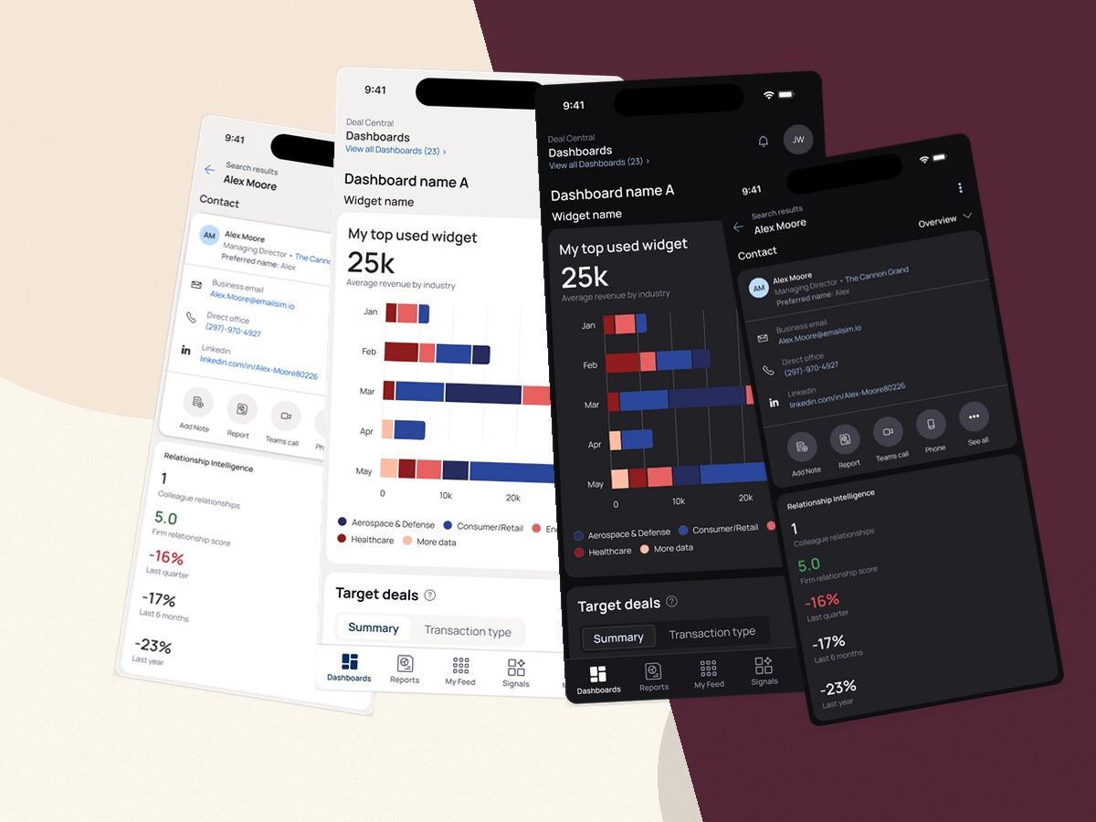 Mobile Dark Mode case study cover